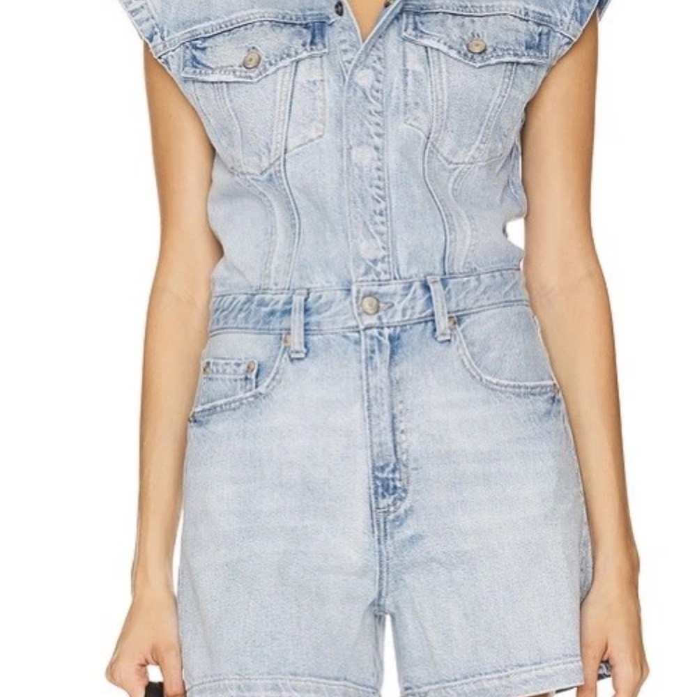 Pistola Lennox Romper in Roma Size XXS